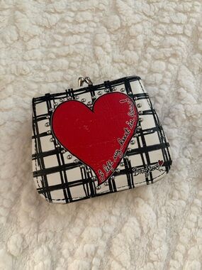 Brighton Heart in Paris Wallet ❤️ RARE